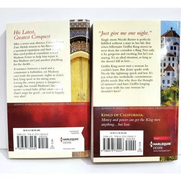 HARLEQUIN DESIRE Romance Novels Lot of 8 books Dante Legacy Kings Miami Nights + - Picture 6 of 7